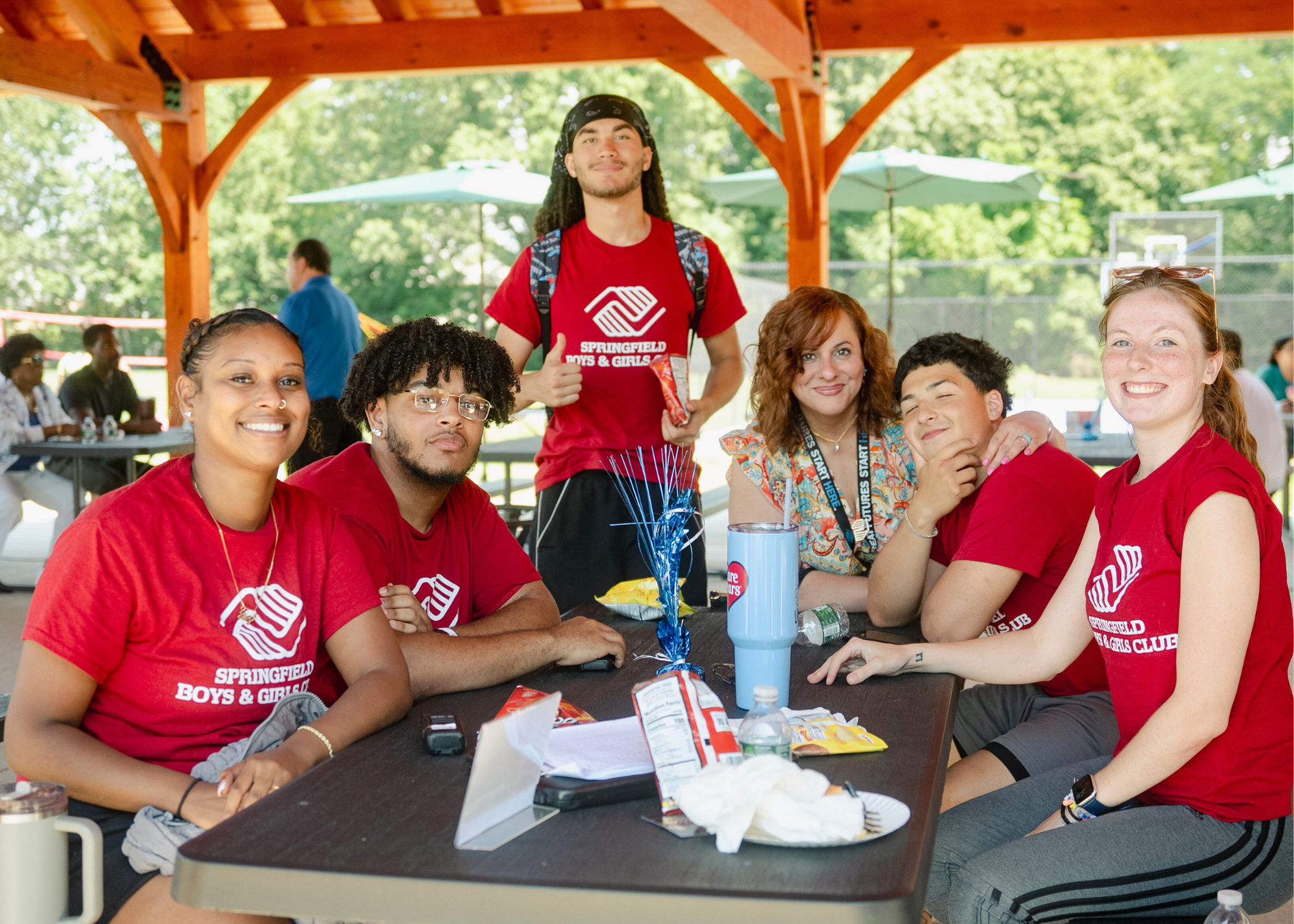 Springfield Boys & Girls Club kids playing in the gym. honor and memorial gifts image